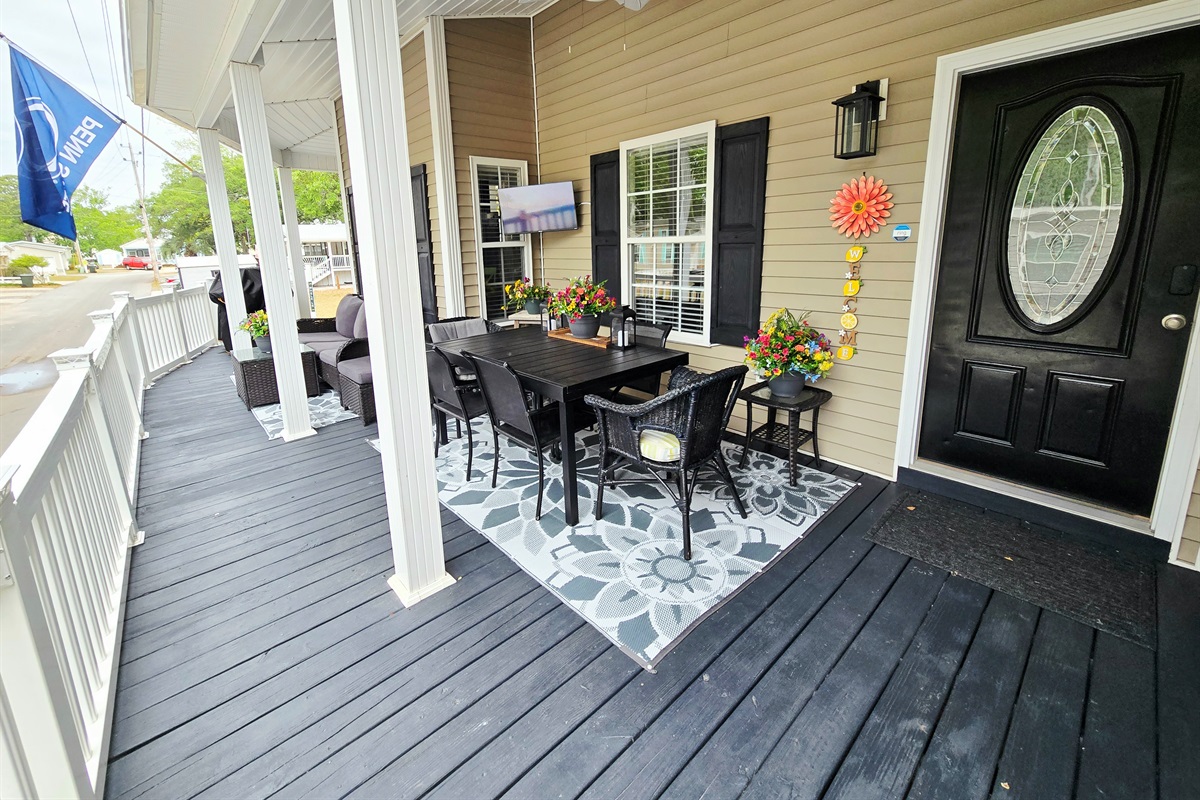 Spacious Balcony!