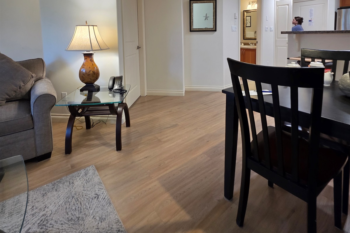 Unit A - so spacious and spotless.