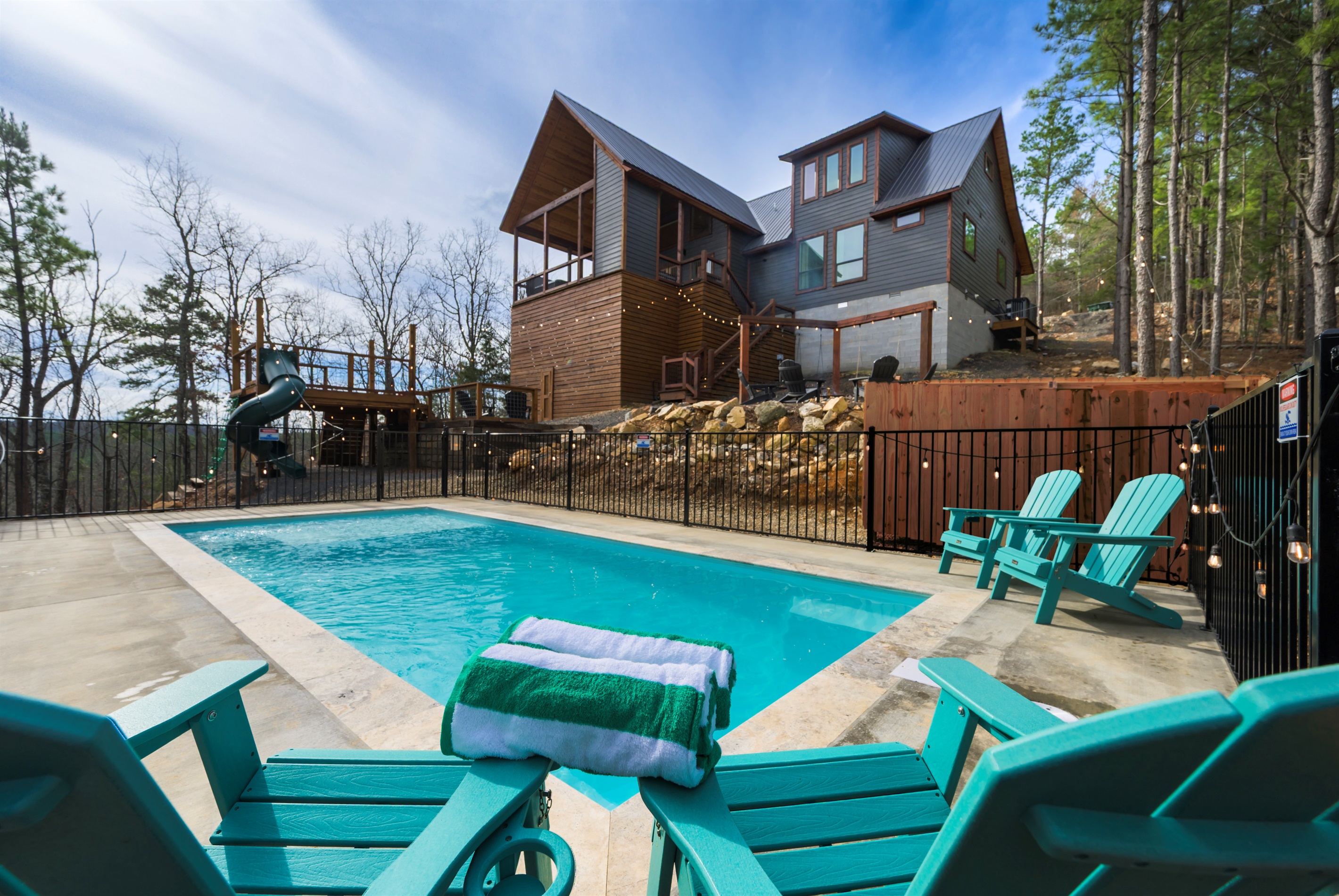 Your private pool, your private cabin, your private escape