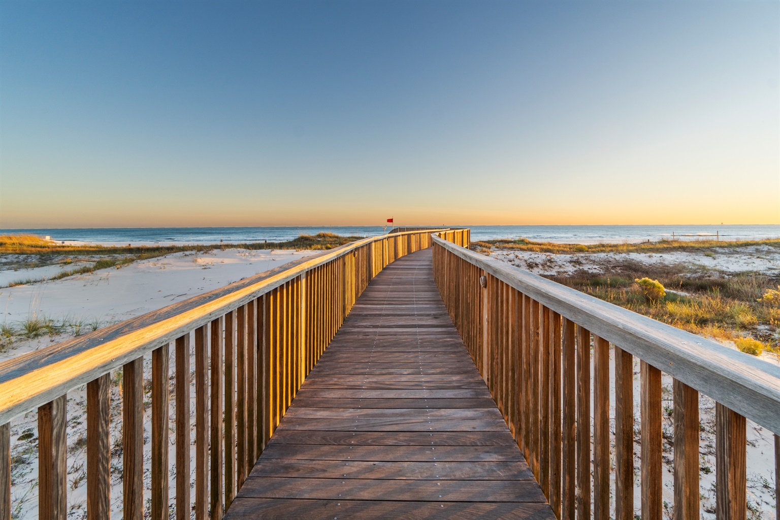 board walk from Bristol and Avalon to the beach