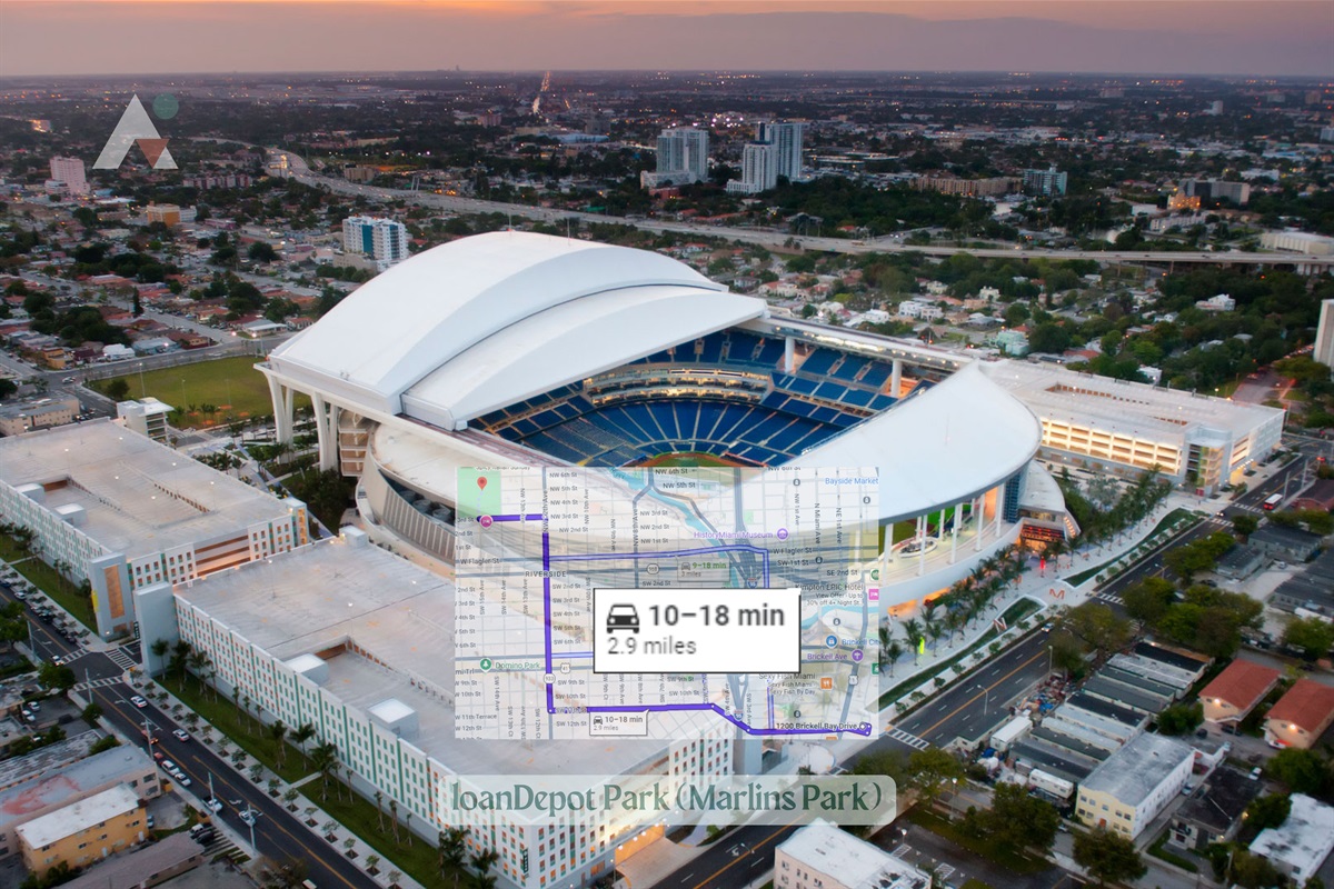 A state-of-the-art baseball stadium with a retractable roof, home to the Miami Marlins. It is situated in the historic Little Havana neighborhood, which offers a unique cultural backdrop for sporting events.