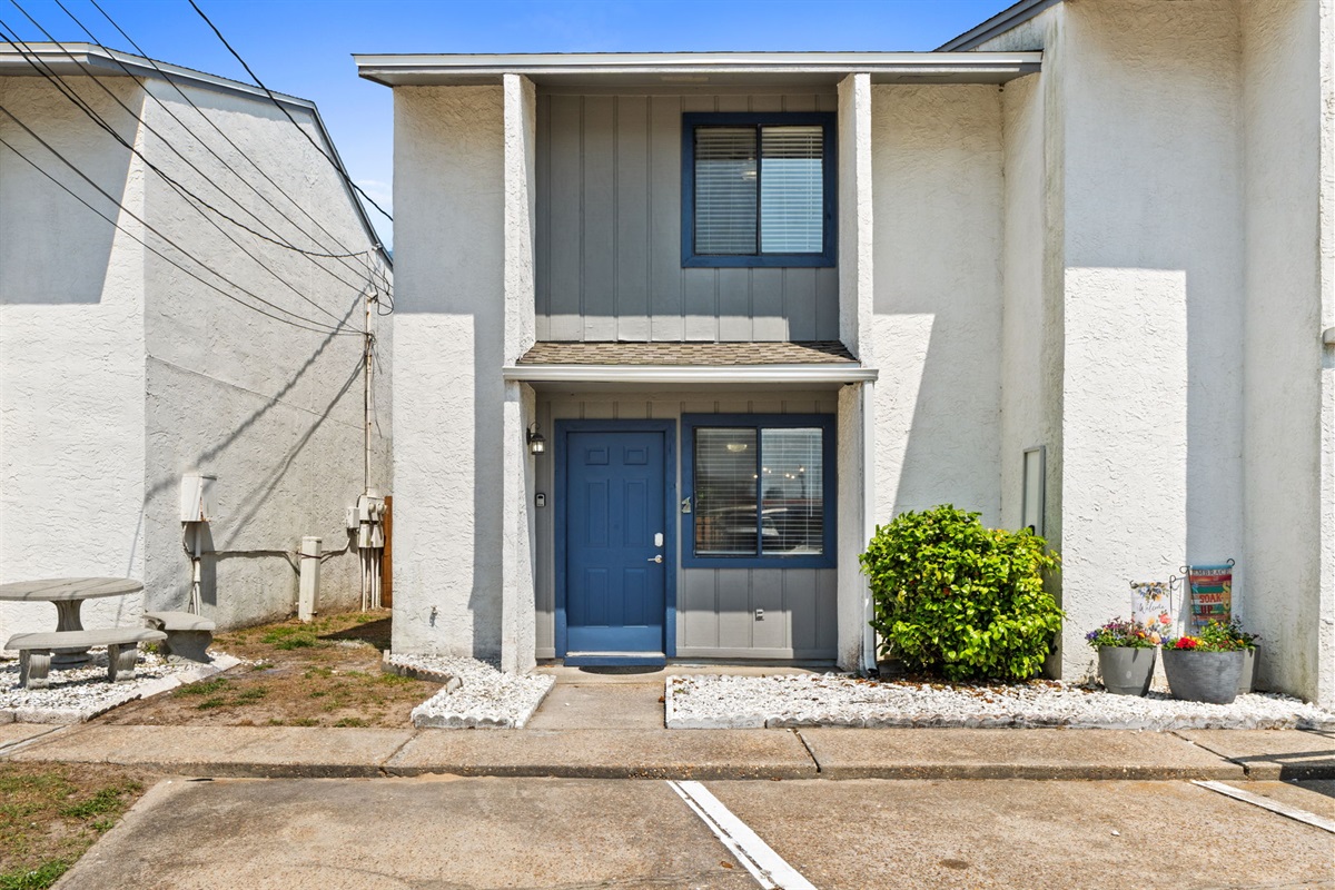 Front of Townhome