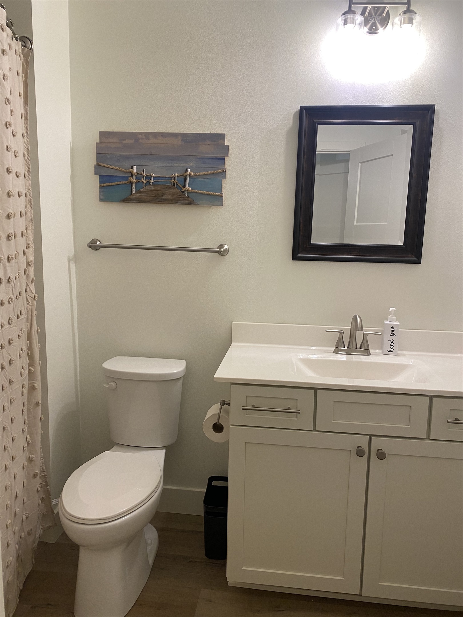 Lower level master shower 