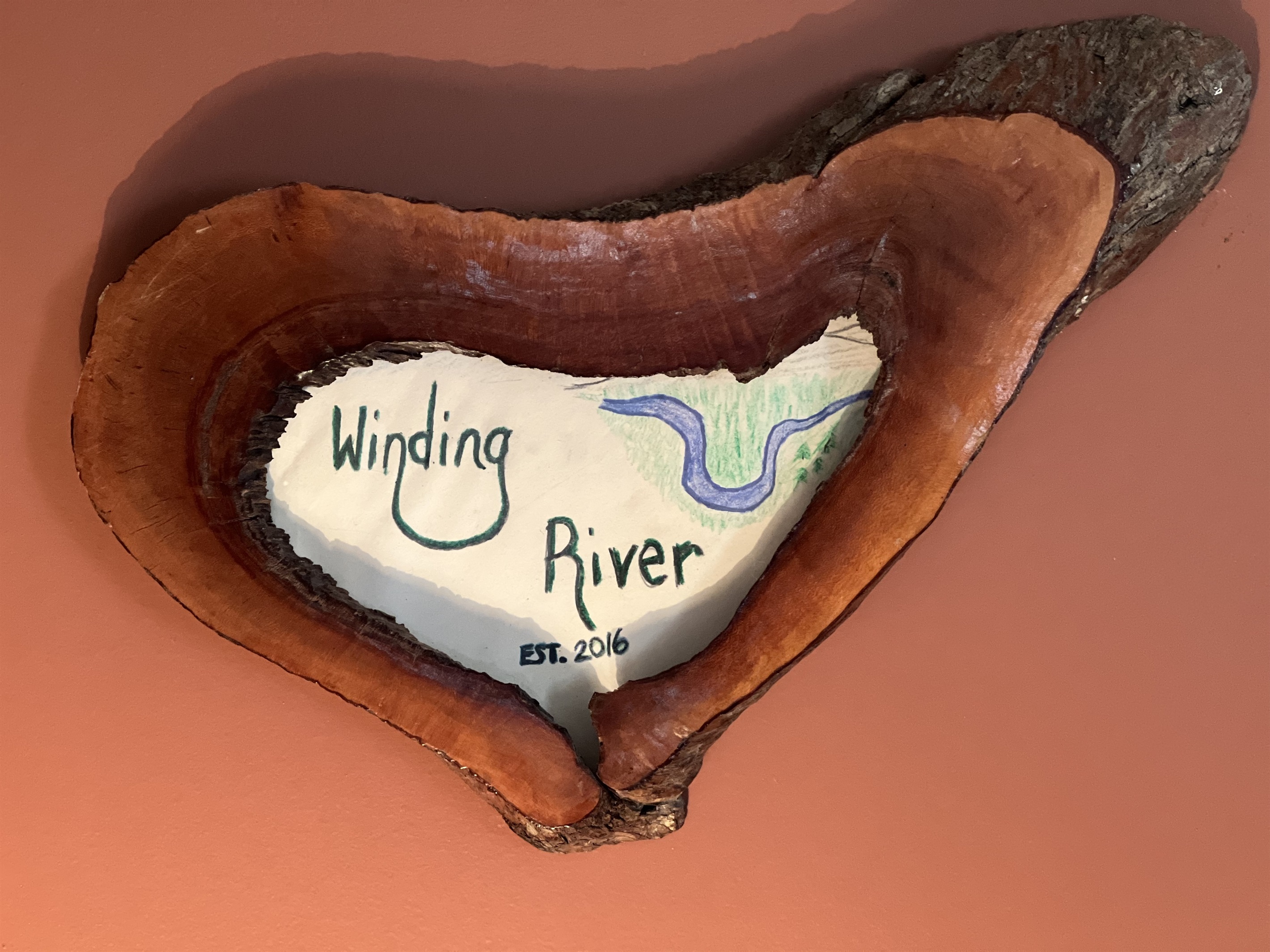 Winding River custom wall decor
