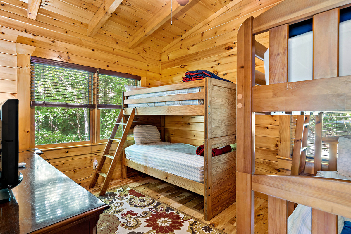 Additional view of the bunk room
