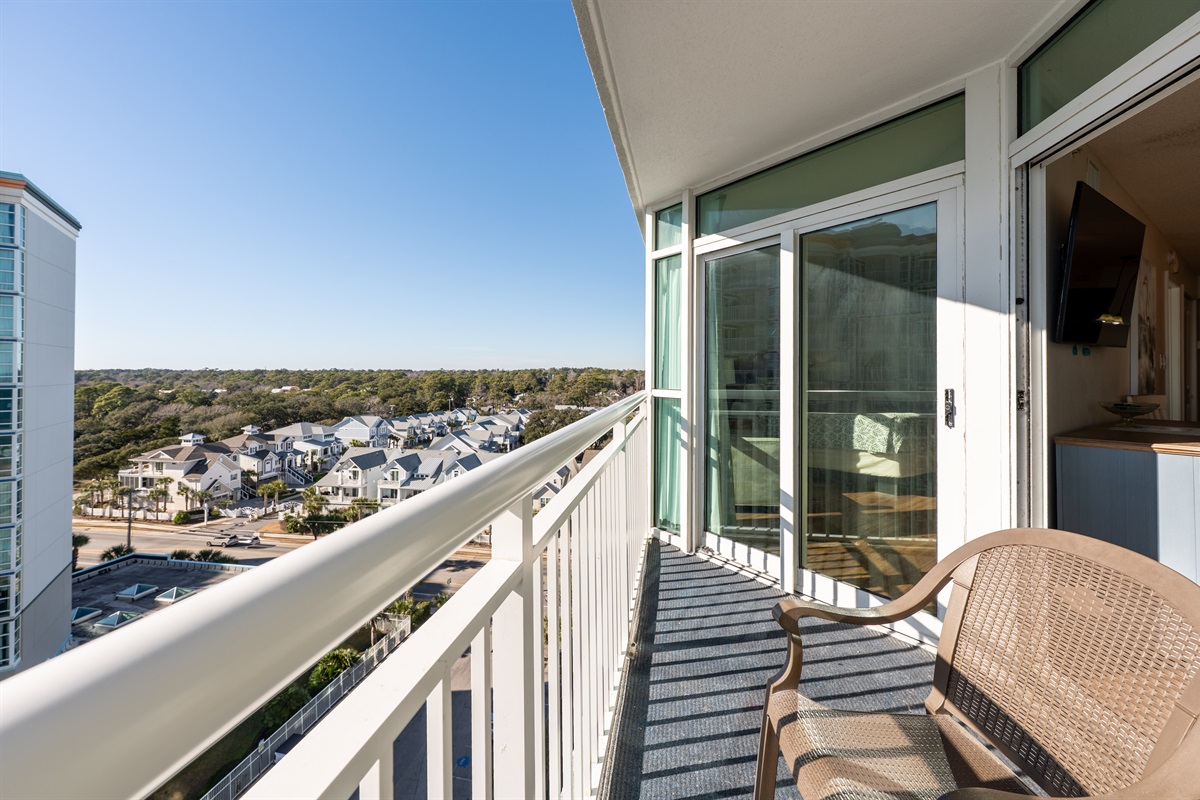 Amazing View from the Balcony!