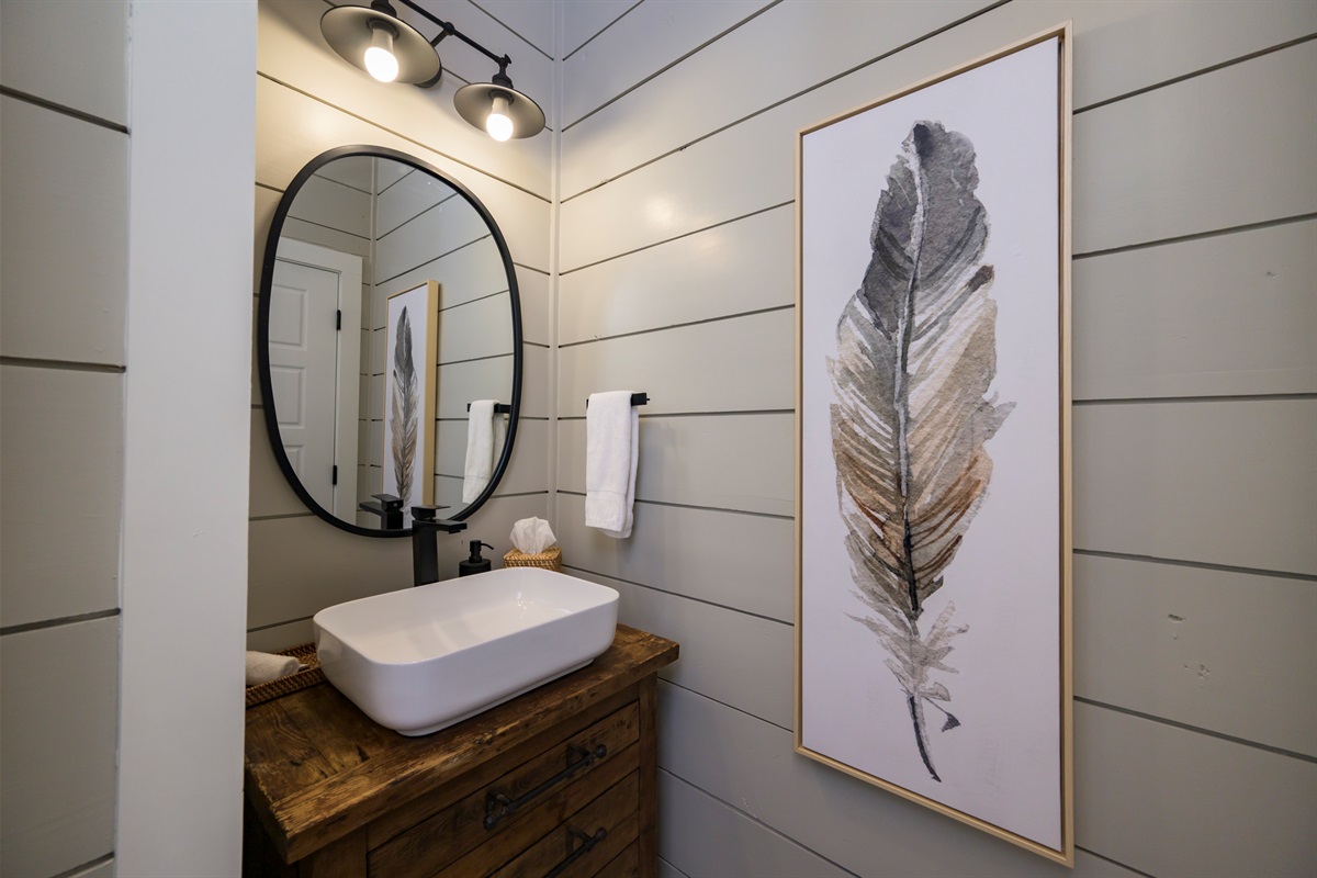 Light, texture, and simplicity — a small space made to feel peaceful - The powder Room