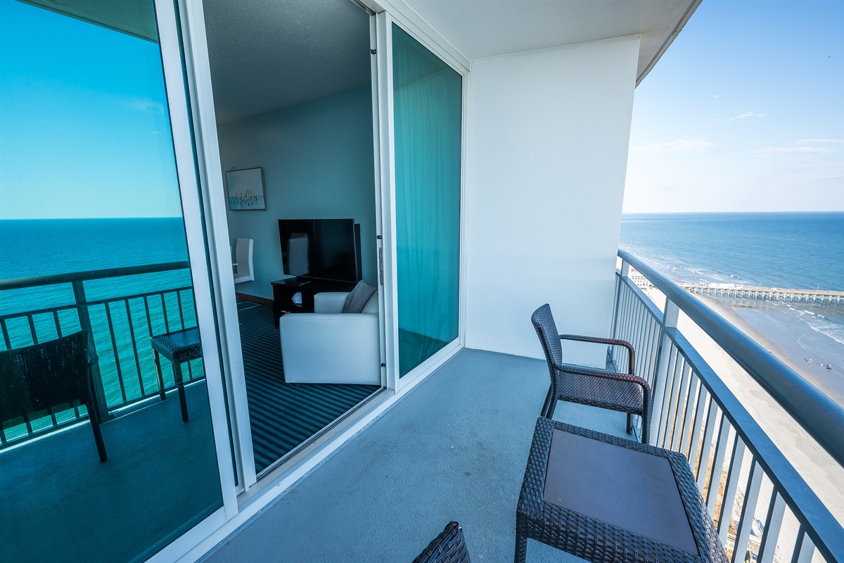 Amazing View from the Balcony!