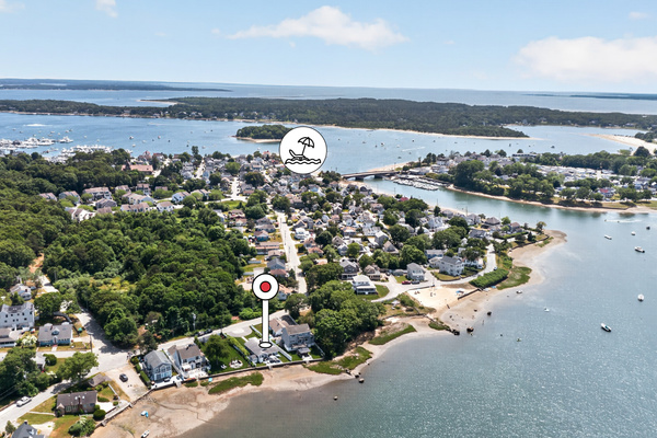Enjoy easy access to beaches, boating, and nearby attractions from this exceptional waterfront location.