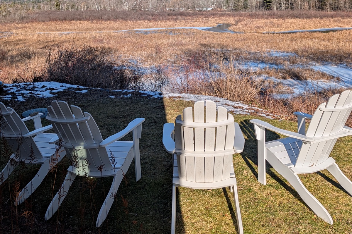 Sit and enjoy the beautiful views