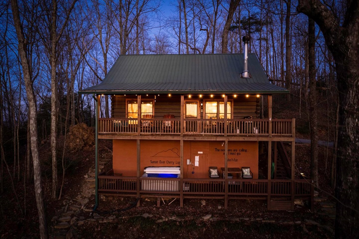 A quiet cabin on the mountain