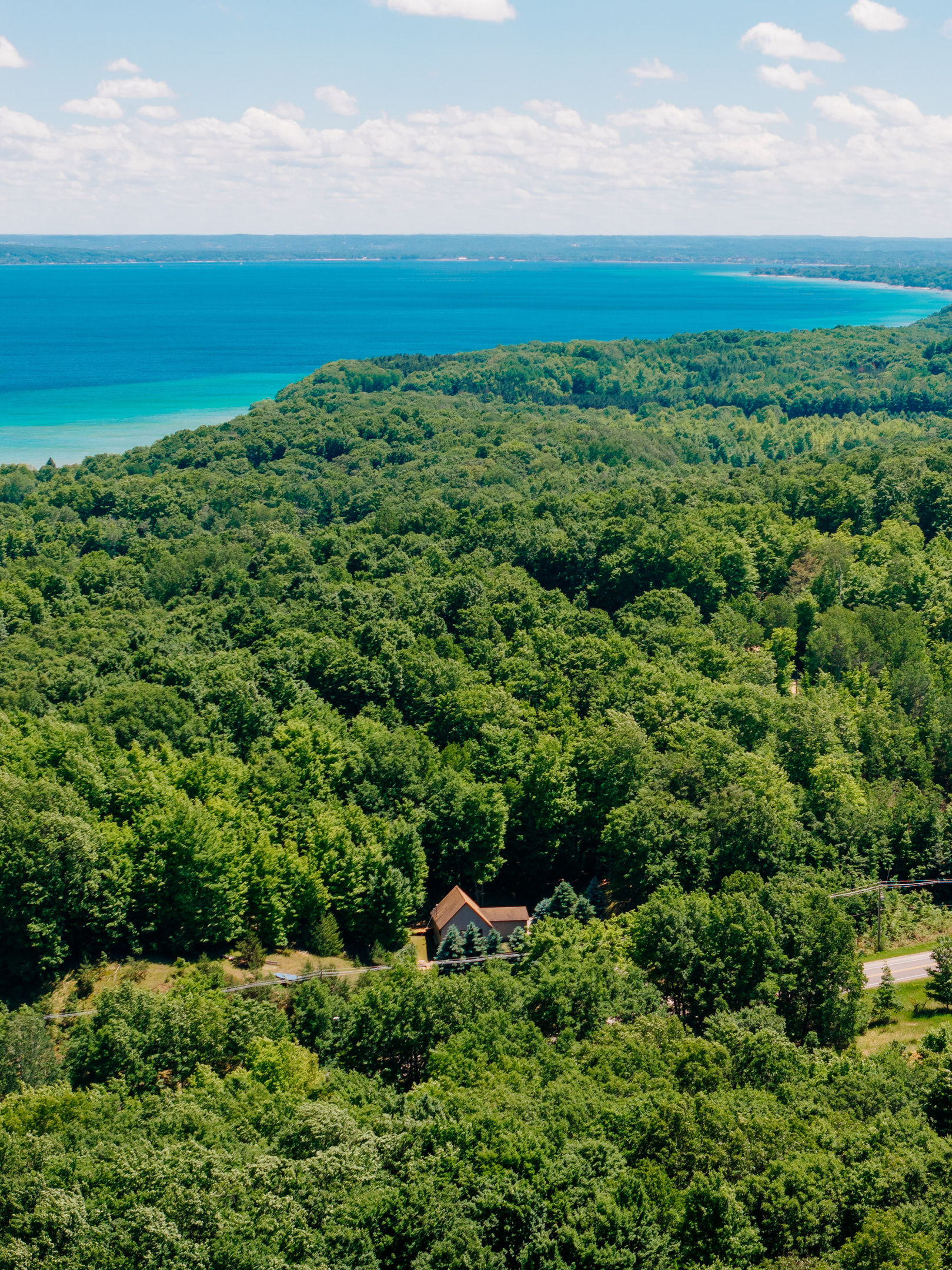 Aerial View of the Property