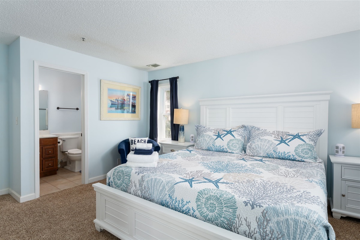 Bedroom and Bathroom 2 view