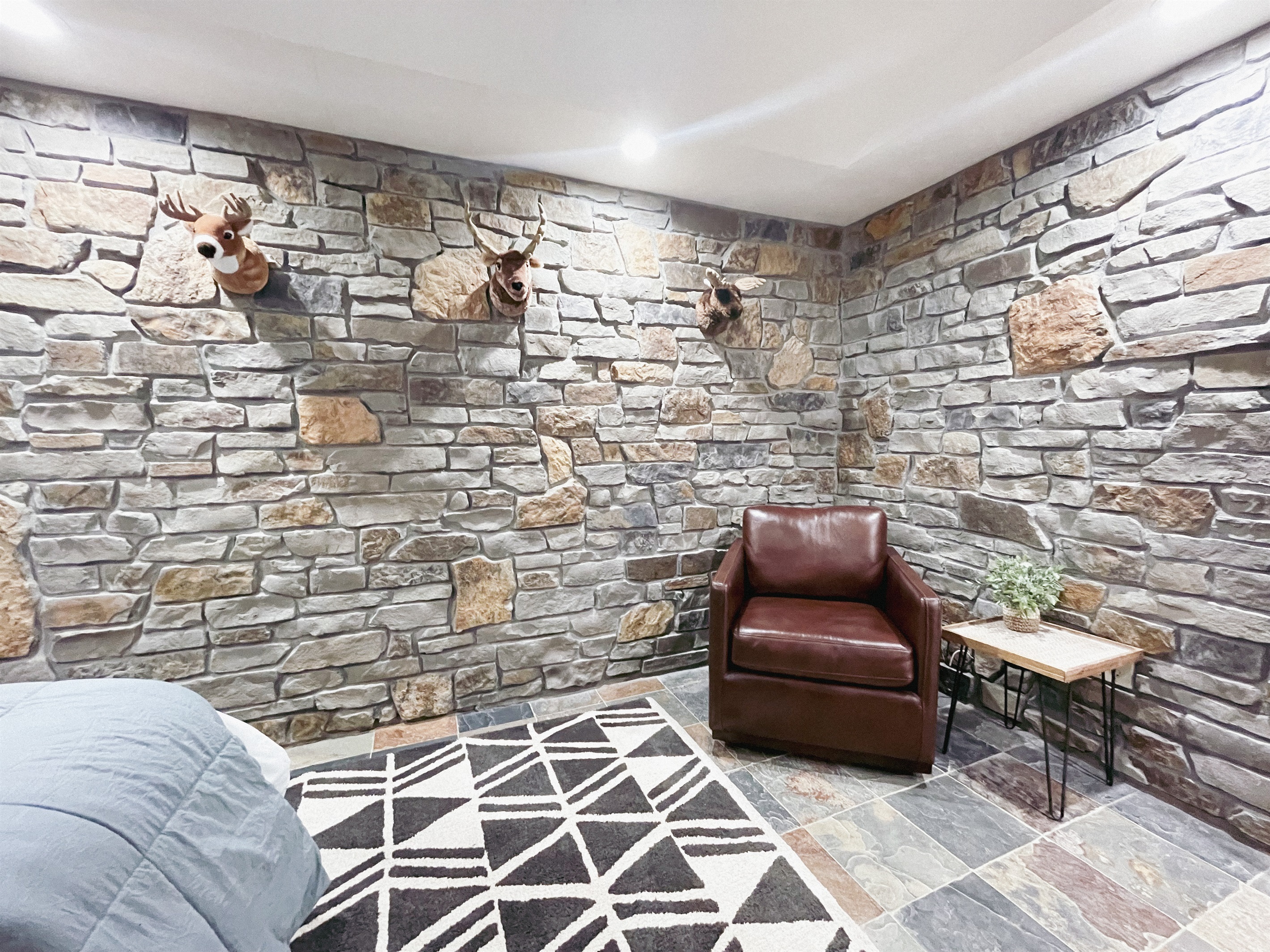 2nd bedroom in basement