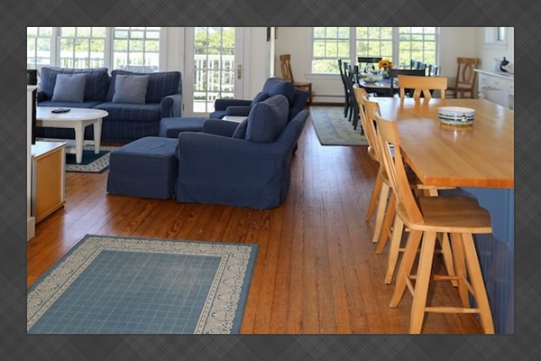 Open floor plan upstairs