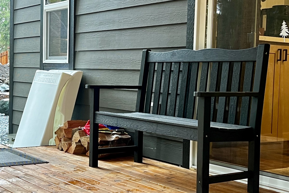 Back porch seating