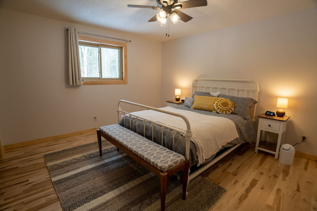 Room number 2 downstairs is equip with the softest bed in the place.  If you love a soft, yet supportive bed, this one is for you.  