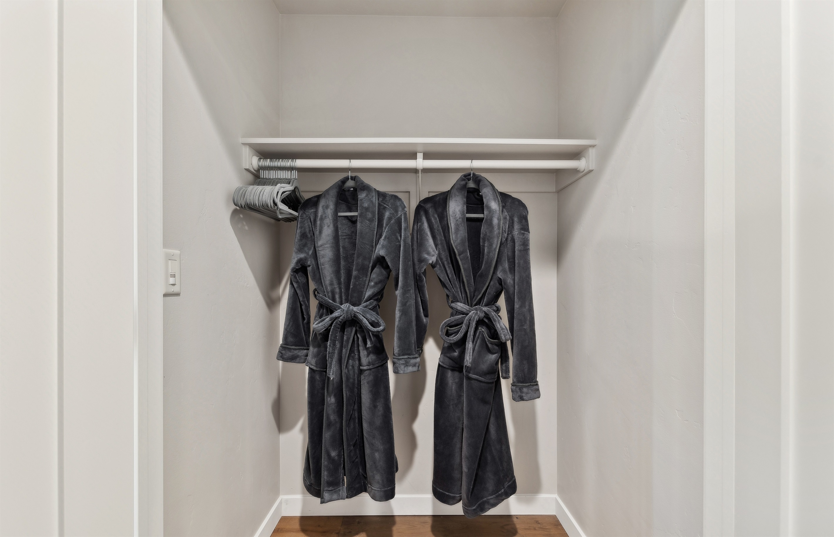 Wrap yourself in comfort and head to the hot tub and sauna