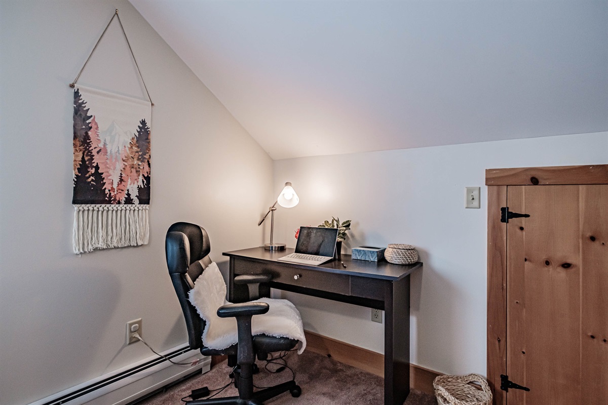 Stay productive with a dedicated work desk