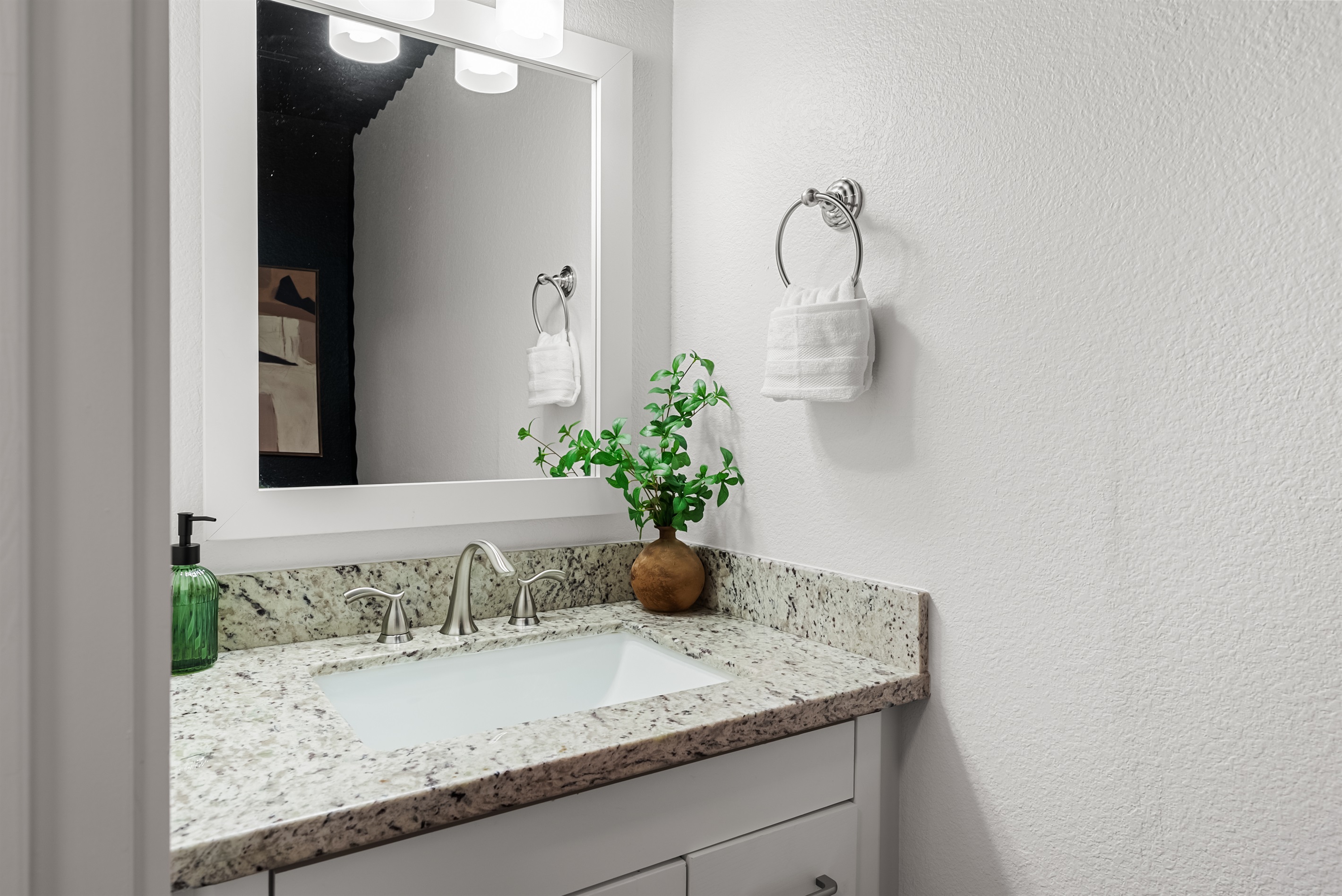 Half bath on first floor