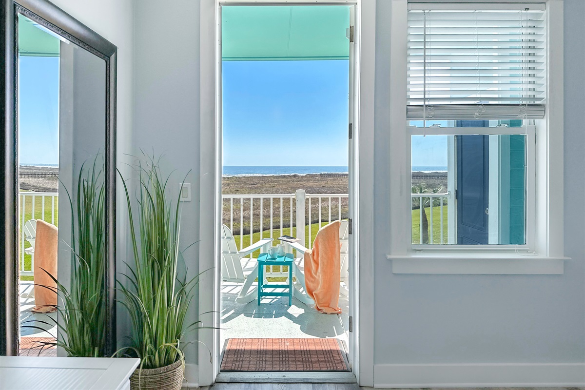 You&rsquo;ll have private access to the main patio.