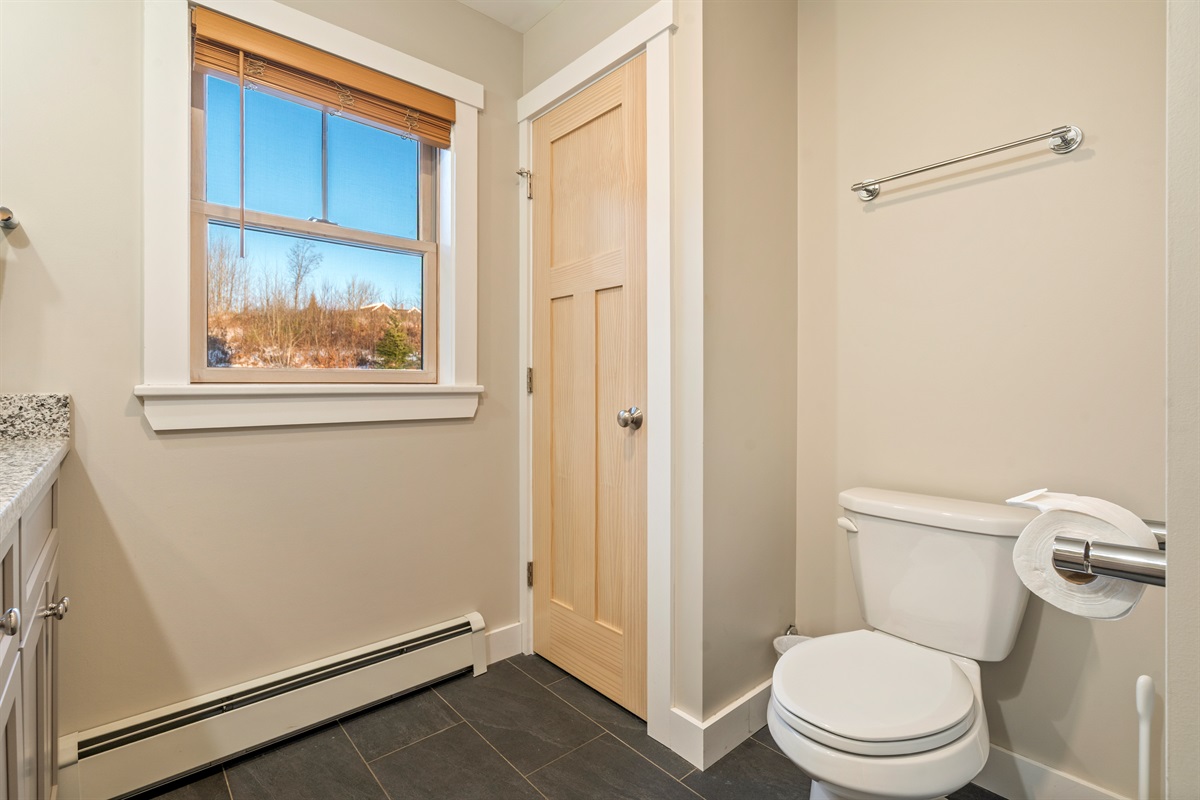 Well-appointed ensuite bathroom designed for comfort.