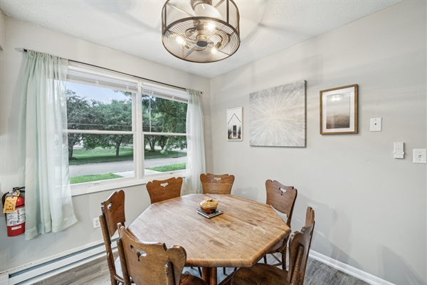 Enjoy a meal with your family, friends or cohort.