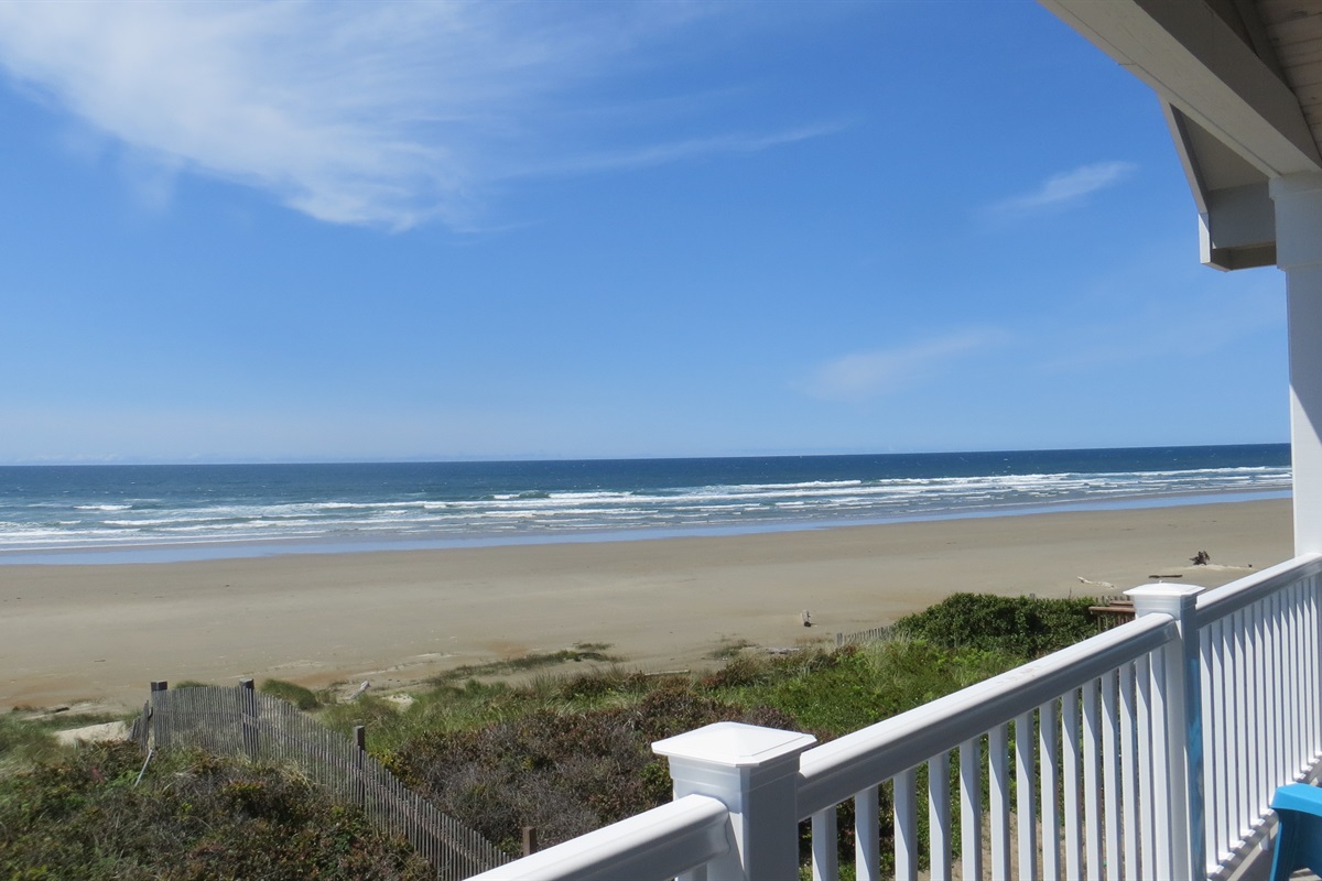 View from second floor deck