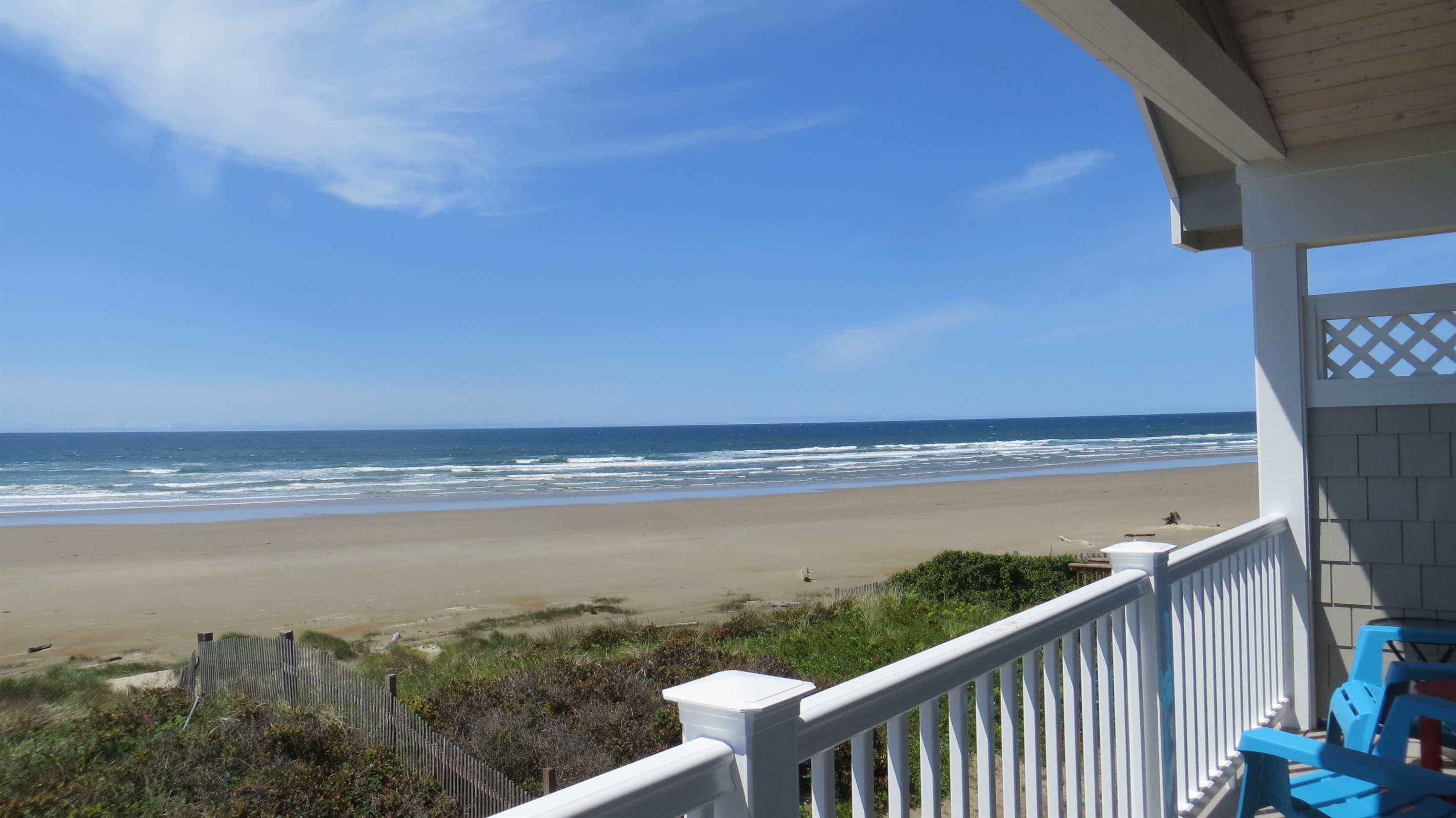 View from second floor deck