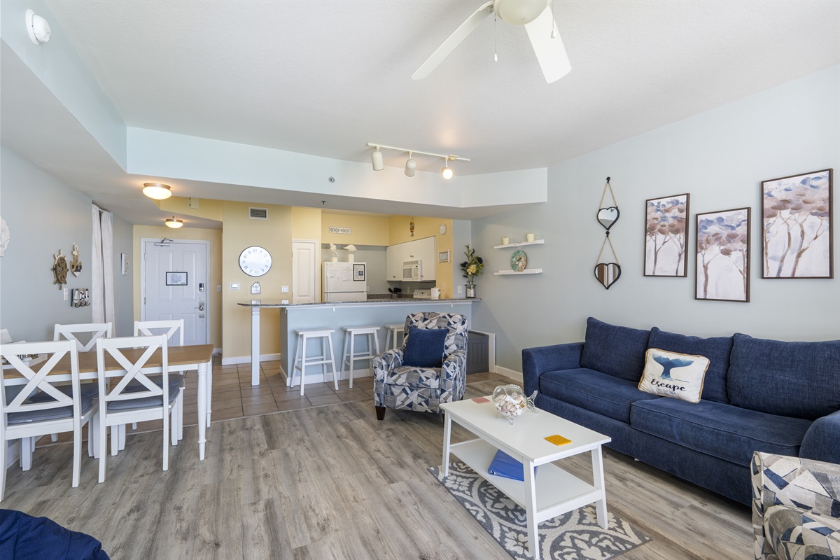 Living/Dining/Kitchen