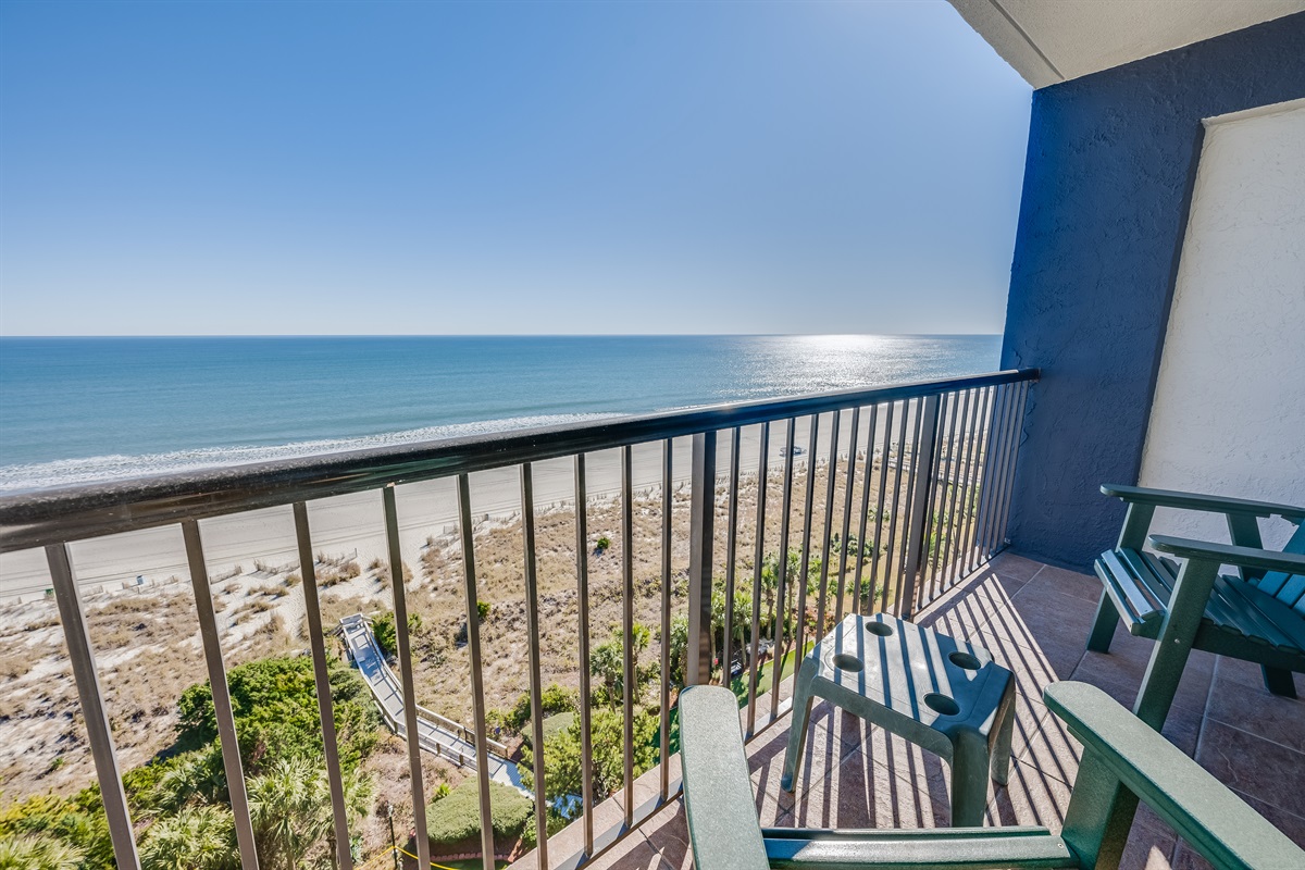 Amazing View from the Balcony!