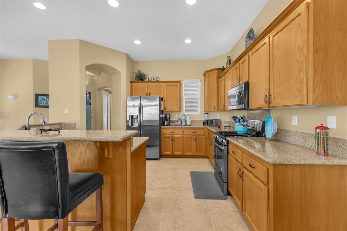 Spacious Kitchen
