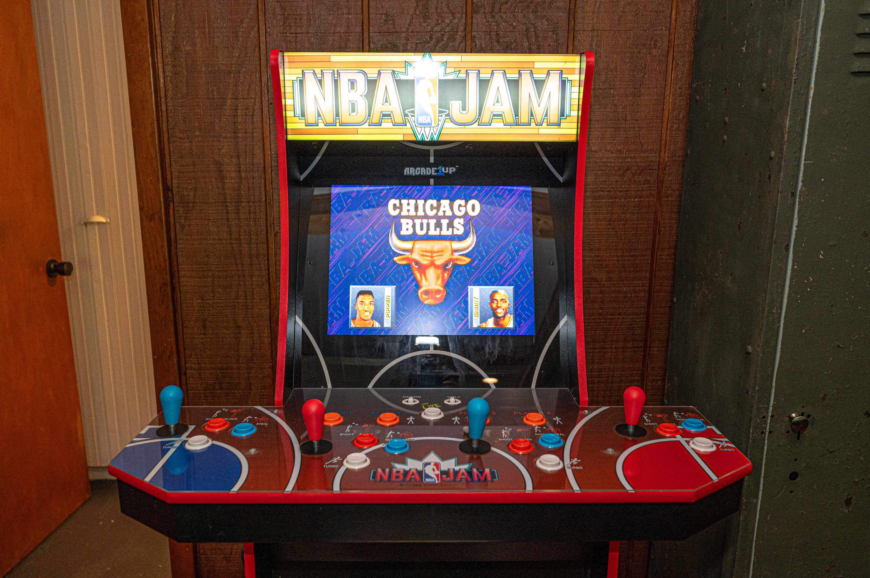 Game Room: Get ready for epic showdowns on our classic NBA Jam arcade machine!
