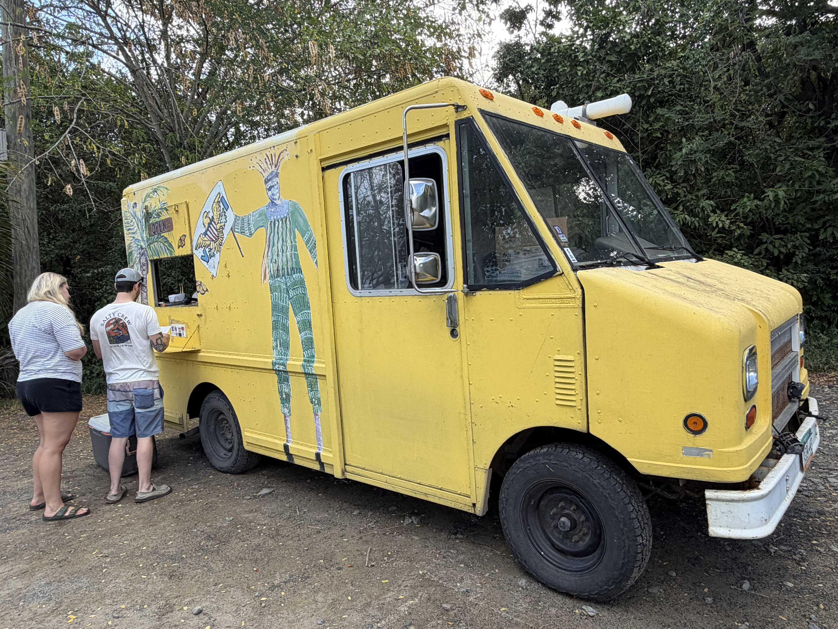 Sunny Shore Up food truck serves up the best breakfast on the beach Tuesday, Thursday, Saturday and Sunday mornings 8-noon. 