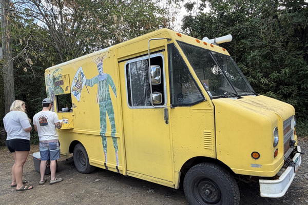 Sunny Shore Up food truck serves up the best breakfast on the beach Tuesday, Thursday, Saturday and Sunday mornings 8-noon. 