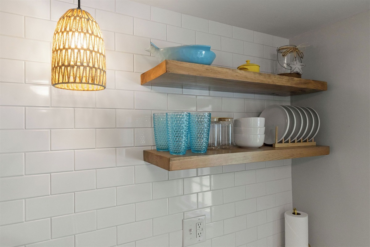 Our kitchen is ready for all family members, and have children's kitchenware readily available!