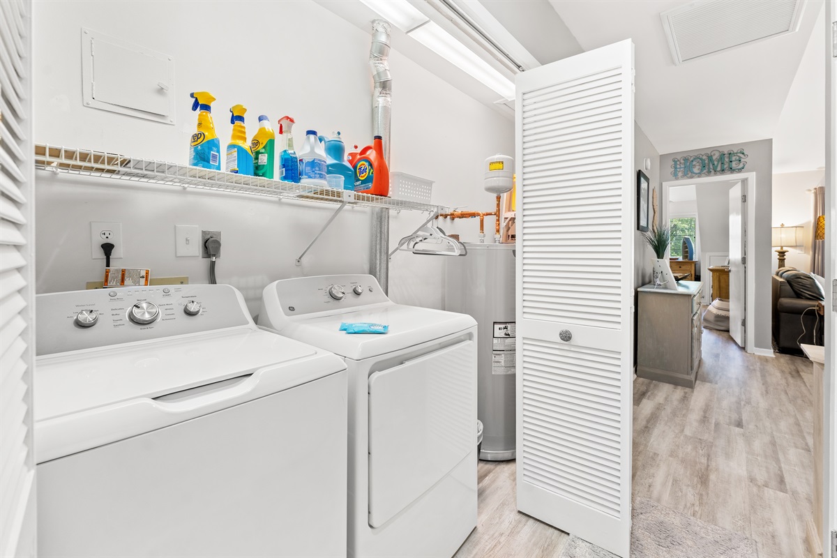 Washer and dryer for your convenience