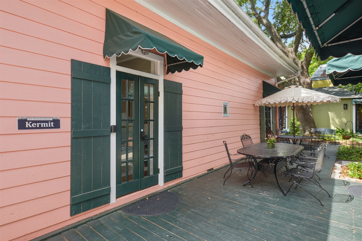 Exterior of the Kermit Guest House