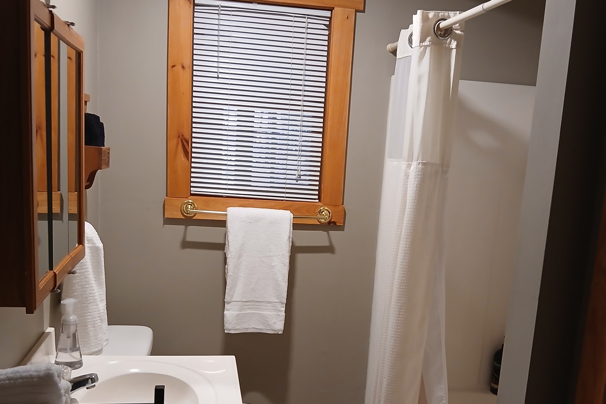 Main floor full bath