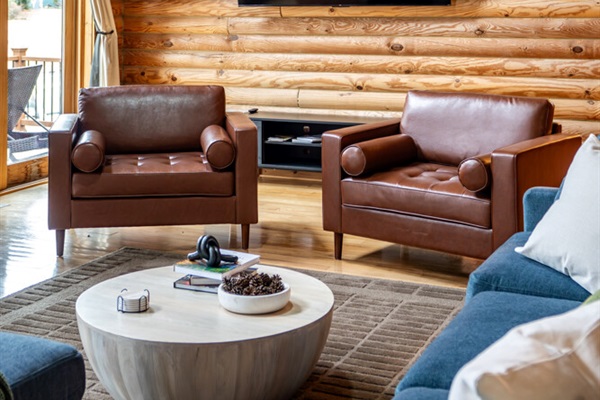 Perfect spot for coffee, cards, or a good book.