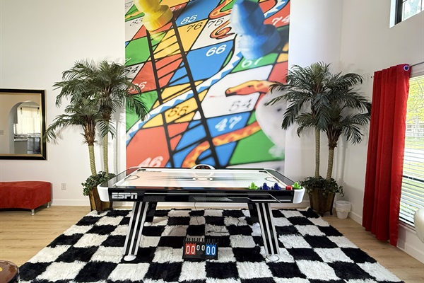 Colorful game room at Deer Bluff Landing in Huber Heights