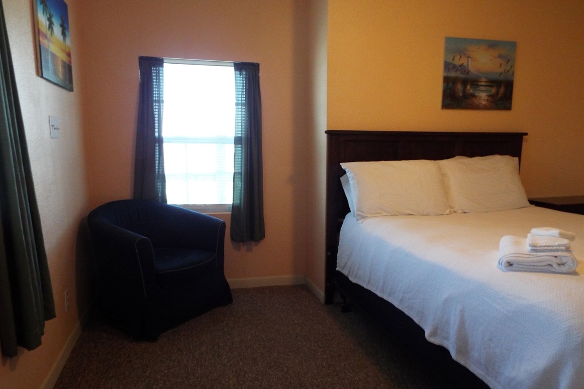 Master bedroom suite with Bay view