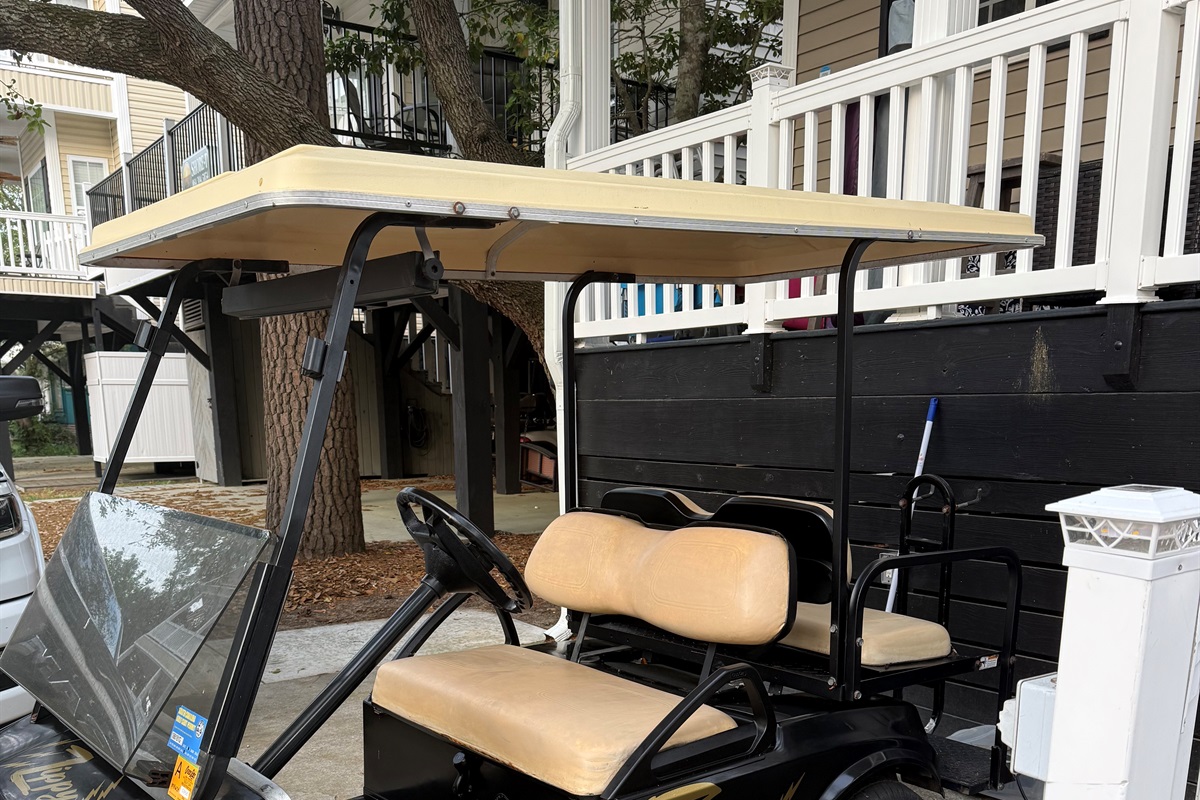 Complimentary Golf Cart! (Drivers Age 21+)