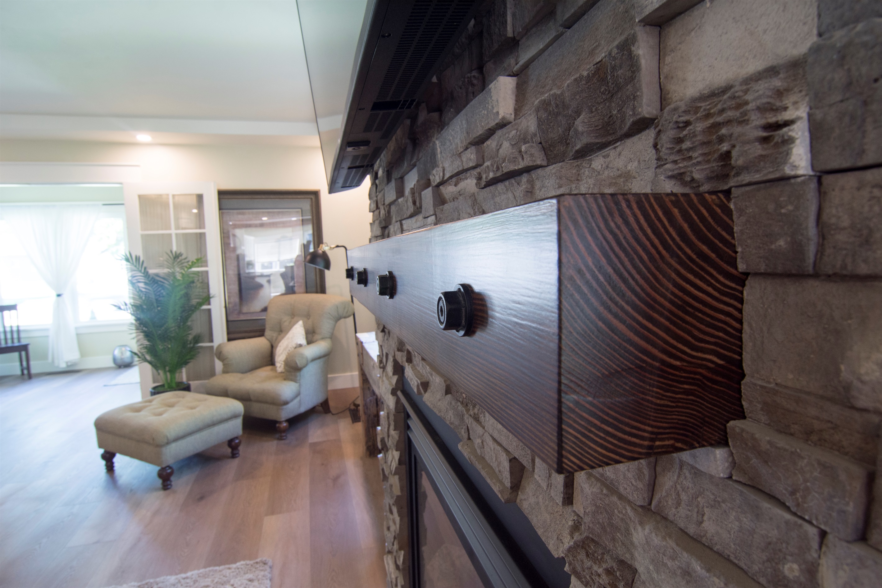 Custom made mantle