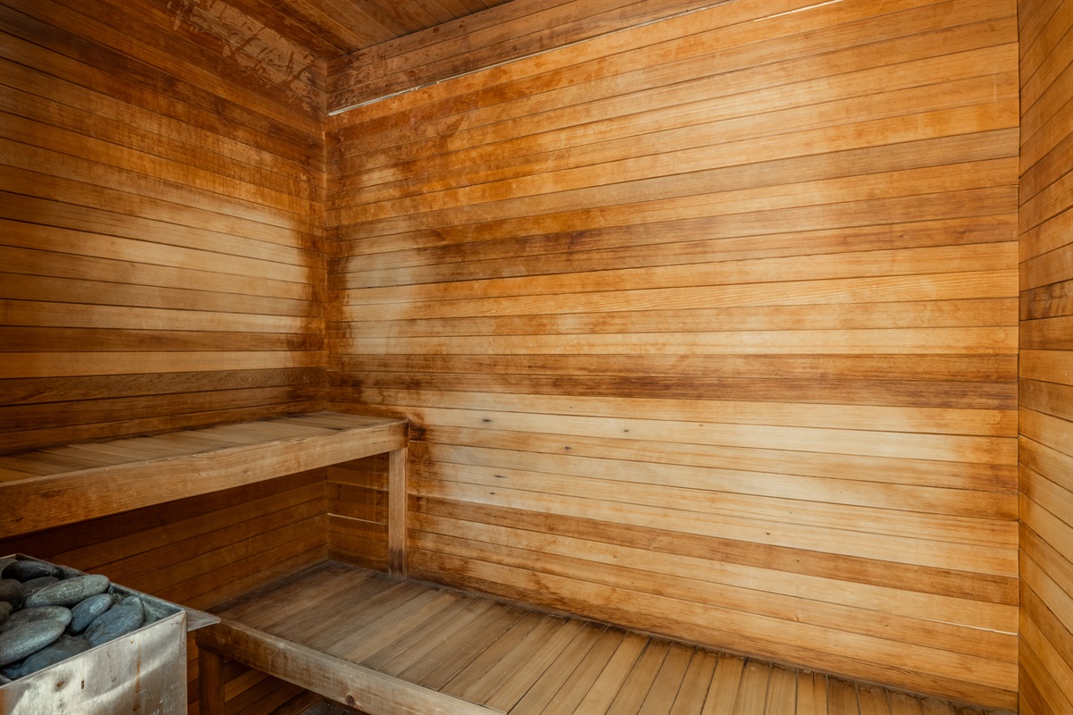 On-site sauna shared with neighboring Sonenalp units—perfect for warming up after skiing or hiking.