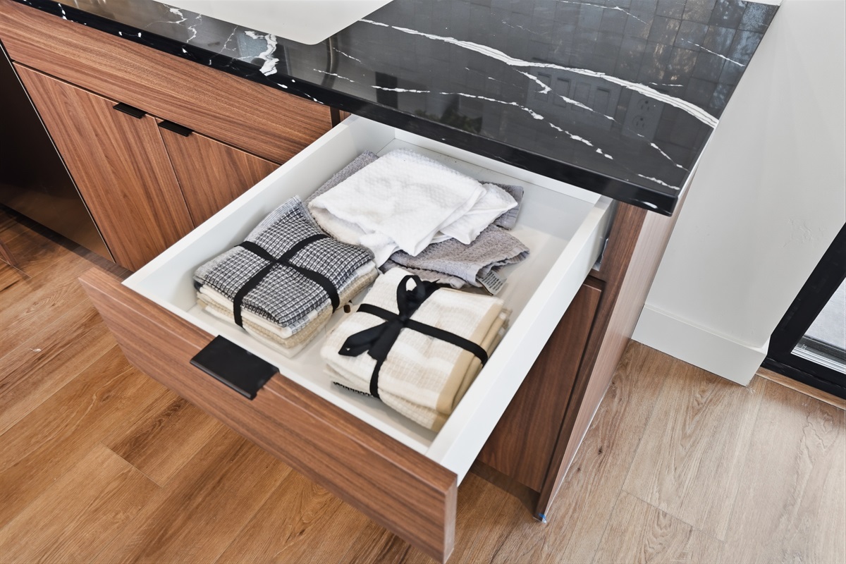 Find Every Essential Utensils in Our Fully Stocked Drawers