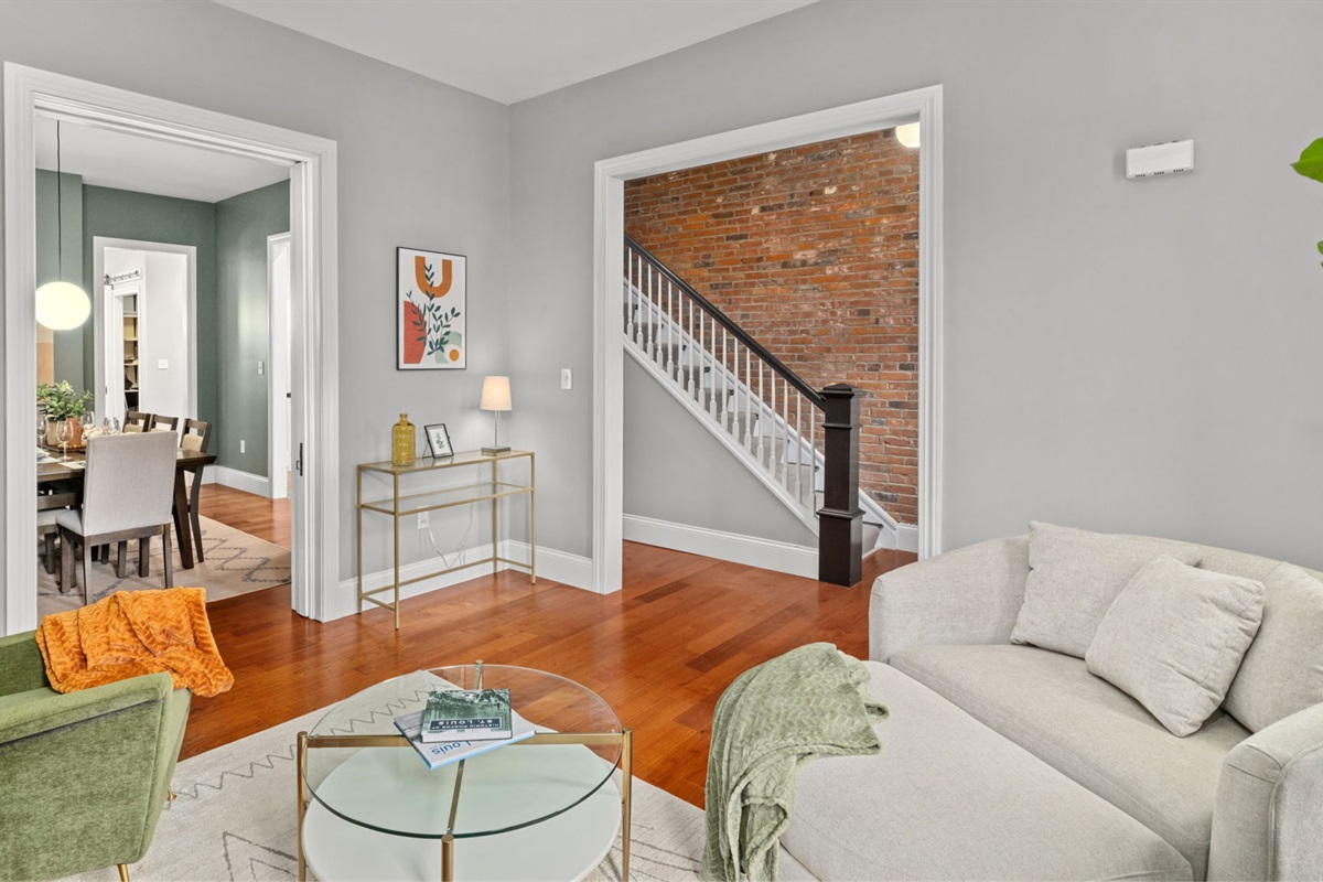 Cozy living room to welcome you as you enter the house.
