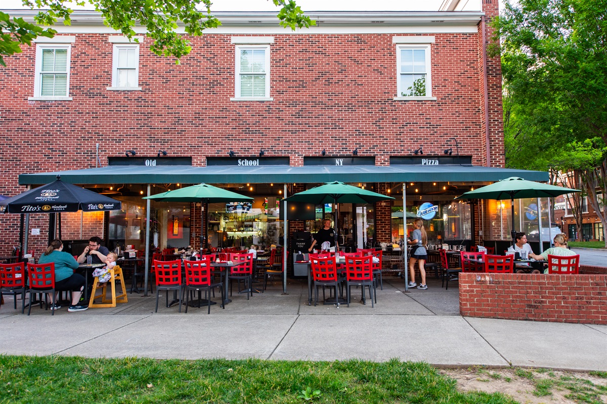 Old School New York Pizza brings big city flavor to the neighborhood with thin, crispy slices and casual charm.