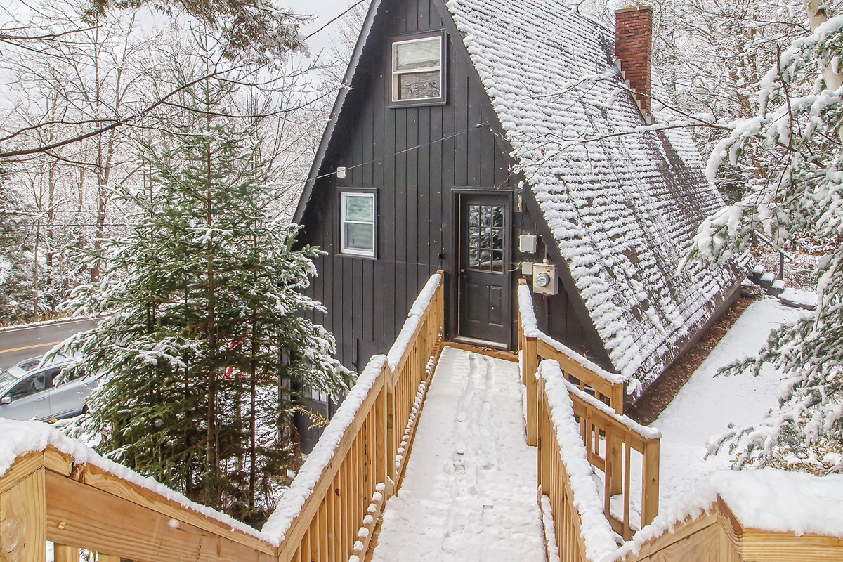Back Door as seen from Bunk House