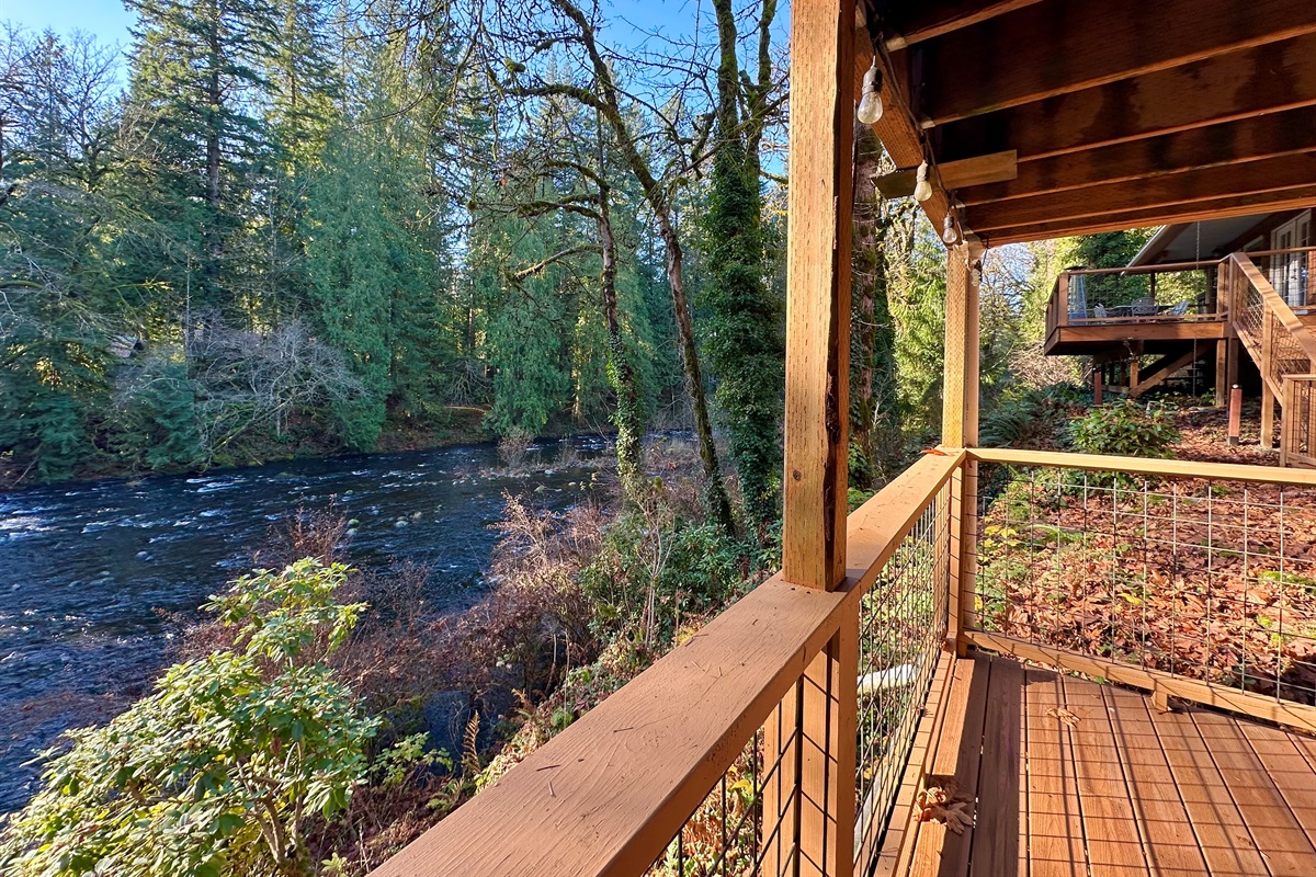 Did we mention this place is on the river??